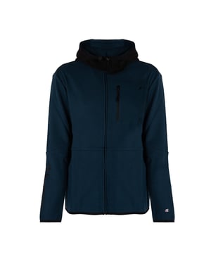 Champion Sweatshirt med full dragkedja, herr Svart