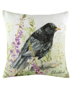 Black Bird Cushion