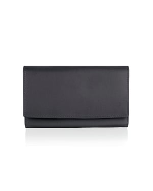 Genuine leather organiser compartments purse by Woodland Leathers