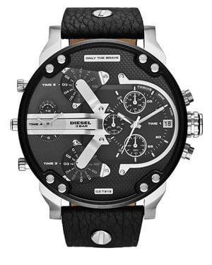 Diesel Mr. Daddy 2.0 herenhorloge Zwart DZ7313