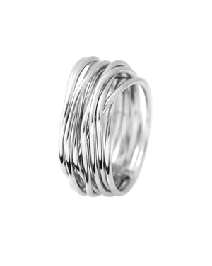 Bewijs van liefde Ring Son Entremés Silver 925 - Wild
