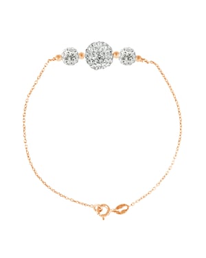 DIADEMA - Armband Trilogy - Pinky Gold - Love Jewelry Collection
