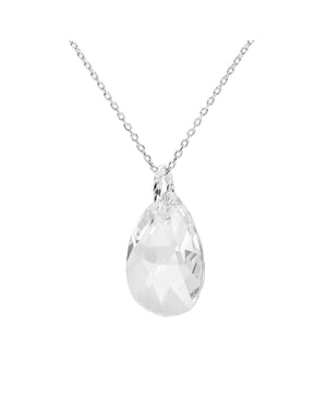 Ketting Drop Crystal Swarovski Silver 925