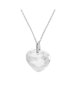 DIADEMA - Necklace - Swarovski Heart - Love Jewelry Collection