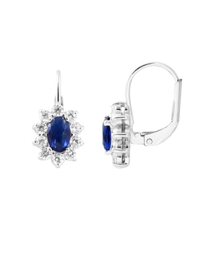 Sanders "Sapphire" zilveren sieraden 925 - Kate