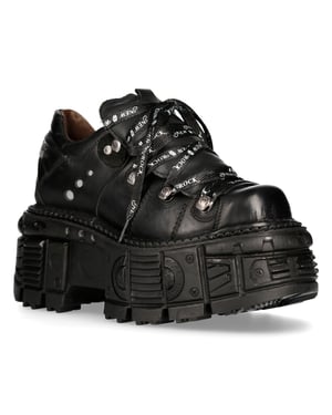 New Rock Unisex Platform Punk Metal Boots- M-TANK120N