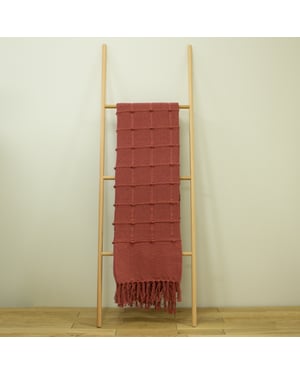 Motti Throw Red Clay