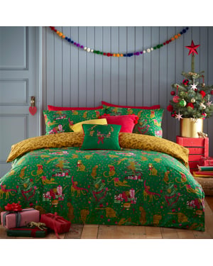 Purrfect Christmas Duvet Cover Set