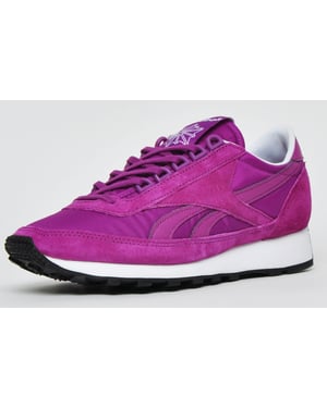 Reebok Aztec Vector Lace-Up Purple Synthetic Womens Trainers BD4421