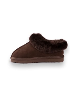 Aus Wooli Australia Unisex Sheepskin Wool Traditional Ankle Slippers