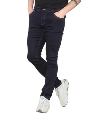MYT Mens Skinny Fit Jeans Stretch Denim in Indigo