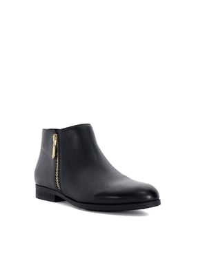 Dune Ladies Pandias - Croc Effect Detail Low Heel Boots
