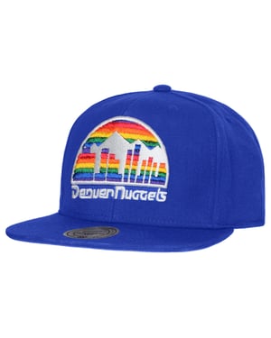 Mitchell & Ness Denver Nuggets Heren Blauwe Pet