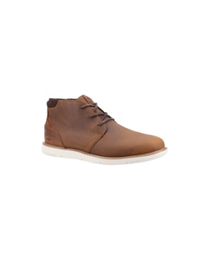 TOMS Navi Leather Men's Topaz Brown Leather Boots