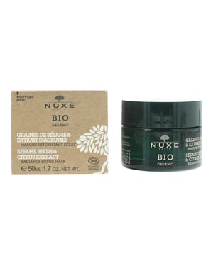 Nuxe Bio Organic Sesame Seeds & Citrus Extract Radiance Detox Mask 50ml