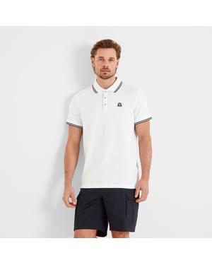 Biston Mens Polo Shirt - Optic White