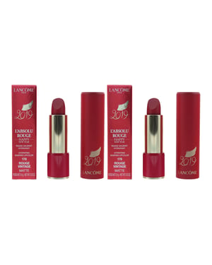 Lancome L'Absolu Rouge Lunar New Year Matte Lipstick 3.4g 178 Rouge Vintage x 2