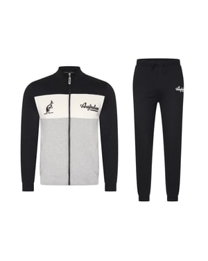 Australian Sport set Homewear Joggingpak Zwart