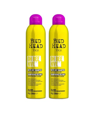 Tigi Bee Hive Dry Shampoo for Volume & Matt Finish 238ml 2pk