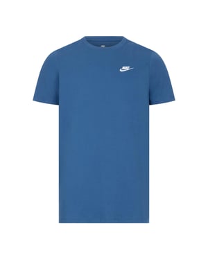 Nike Sportswear Men's Club T Shirt Blue
