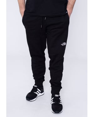 The North Face NSE Heren Fleece Cuffed Joggers Broek Zwart