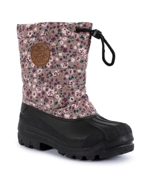 Trespass Childrens/Kids Remy Ditsy Print Snow Boots (Brown/Black)