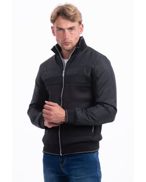 D Rock Mens Fleece Jacket with Zipped Pockets Lightweight