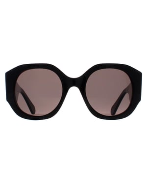 Chloe Round Womens Black Grey CH0234S