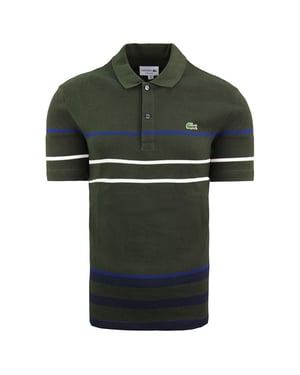 Lacoste Regular Fit herr grön polotröja