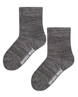 Steven - Kids Warm Merino Wool Thermal Socks - Charcoal