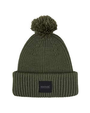 Regatta Unisex Adult Connora Pom Pom Beanie (Dark Khaki)