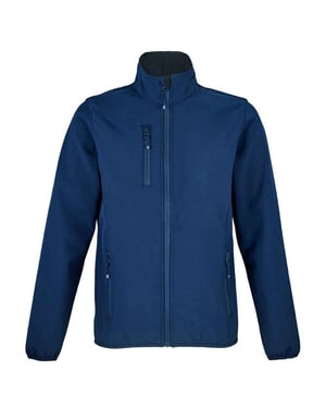 SOLS Dames/Dames Falcon Softshell gerecyclede Soft Shell jas (Afgrond blauw)
