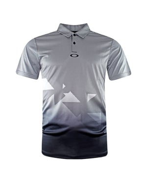 Oakley Collared lichtgrijs heren Offset Urban Golf poloshirt 433689 02E