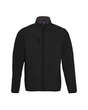 SOLS Mens Radian Soft Shell Jacket (Black)