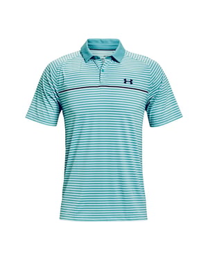 Under Armour Iso-Chill Hollen Heren Blauw/Wit Golf Poloshirt