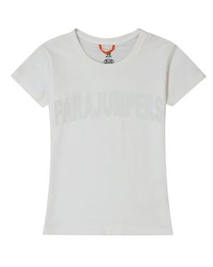 Parajumpers Cristie Brand Logo Off-White T-shirt