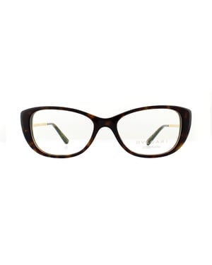 Bvlgari Oval Havana Womens Glasses Frames