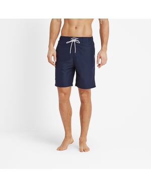 Aslan Mens Shorts Dark Indigo