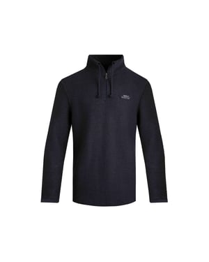 Weird Fish Heren Cruiser Macaroni Quarter Zip Pullover (Marine)