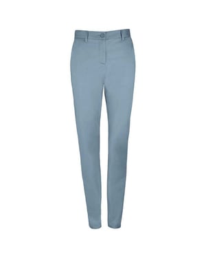 SOLS Womens/Ladies Jared Stretch Suit Trousers (Creamy Dark Blue)