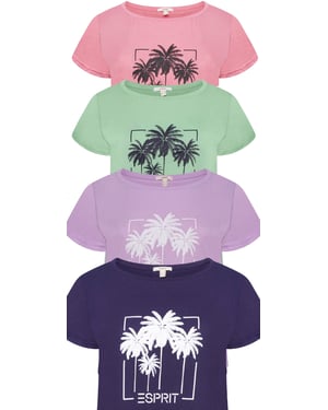 Esprit Ladies T-Shirt Pack of 4
