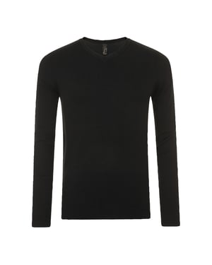 SOLS Mens Glory V Neck Sweater (Black)