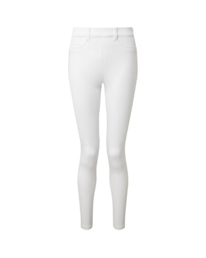 Asquith & Fox Womens/Ladies Classic Fit Jeggings (White)