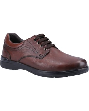 Hush Puppies Marco Läder Bruna snörskor för män