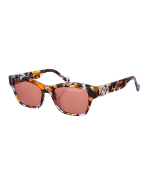 Acetate sunglasses with rectangular shape LJ769SR women