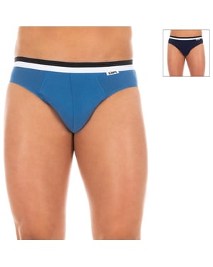 Pack-2 Slips Unno Basic breathable fabric D05H1 man