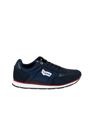 Gas Sneaker Dennis KILT Blå för herrar