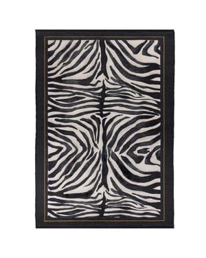 Paoletti Leopardis Zebra Printed Indoor/Outdoor Rug