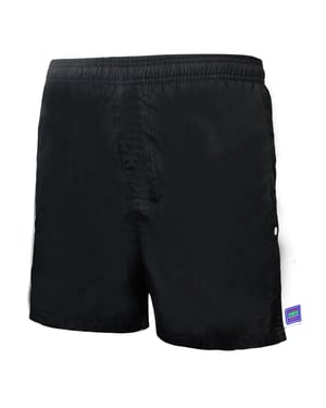 Maru Quadra 10" Svarta badshorts för herrar
