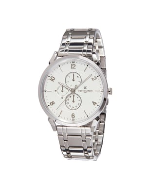 Pierre Cardin Pigalle Boulevard herenhorloge Zilverkleurig CPI.2027